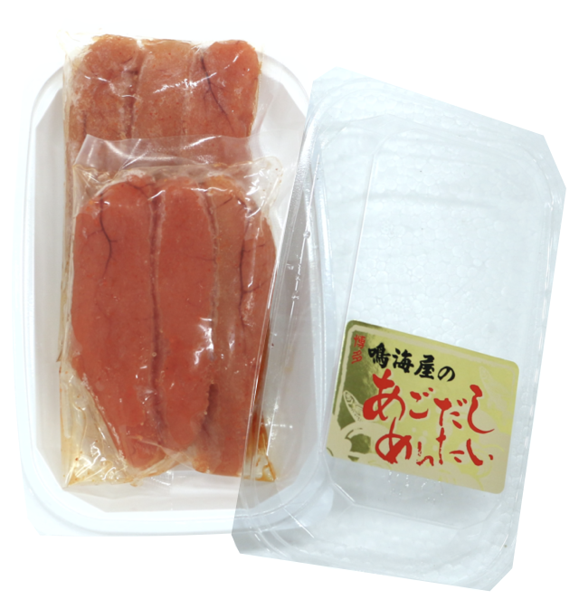39セール無着色あごだし明太子180g×2個