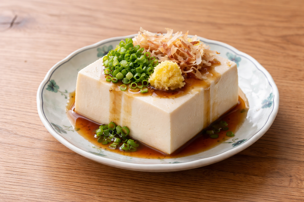 居酒屋のお通し風 冷奴