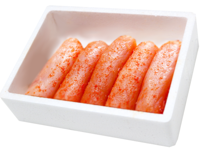 北海道産 有色切れ子めんたい