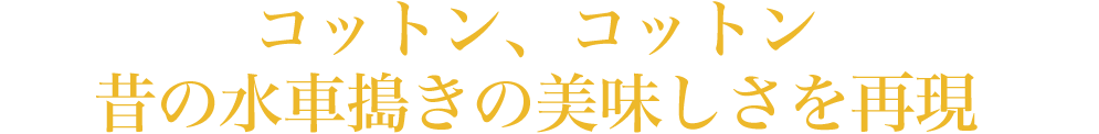 コットンコットン