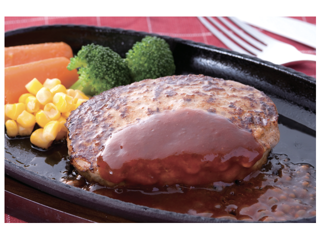 鹿児島県産黒豚入りハンバーグ(デミグラスソース) 100g×2個入り