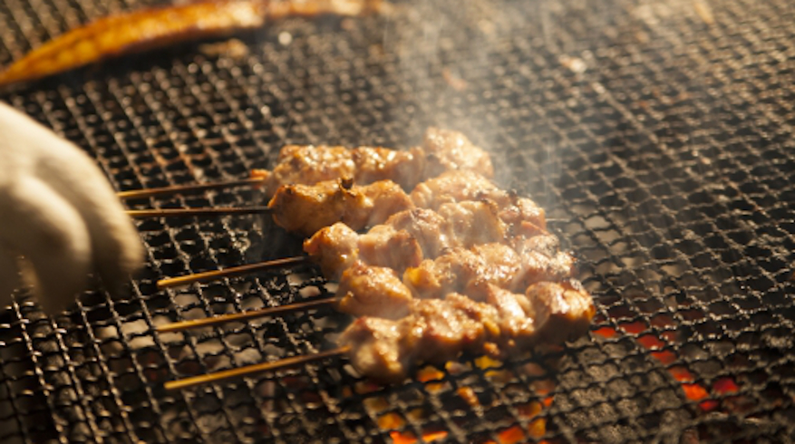 鳴海屋の串焼き