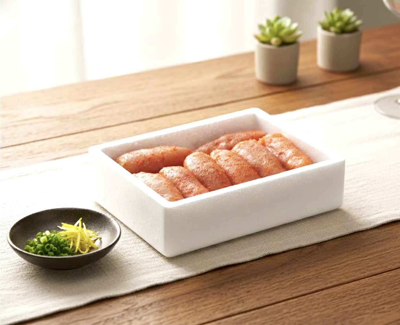 無着色切れ子めんたい500g