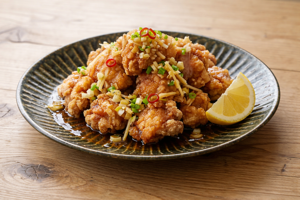 さっぱり油淋鶏風 唐揚げ
